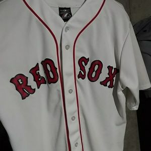 Men's authentic Dustin Pedroia jersey